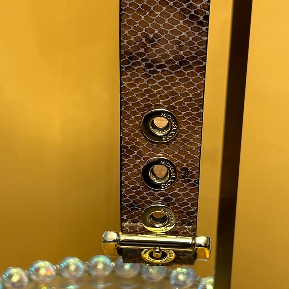Michael Michael Kors Snake Print Belt Approx. 41” long - Picture 8 of 10